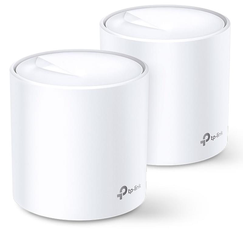 Домашняя Mesh Wi-Fi система, TP-Link Deco X60 Dual Band, Wi-Fi 6, до 3000 Mbps (Deco X60) - фото #0, Technodom.kz