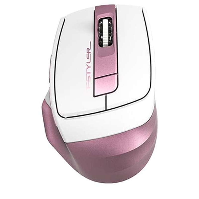 Мышка беспроводная USB A4tech Fstyler FG-35, Pink - фото #0, Technodom.kz