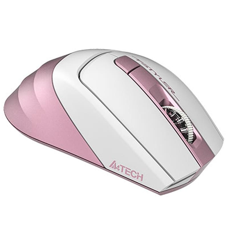 Мышка беспроводная USB A4tech Fstyler FG-35, Pink - фото #3, Technodom.kz
