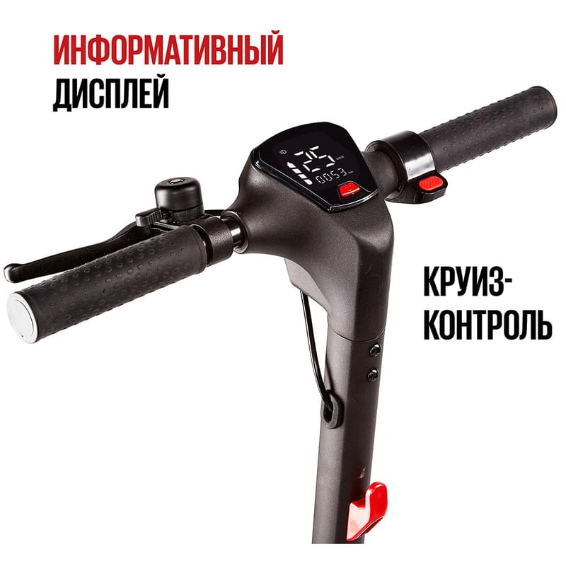 TRIBE HIMBA PRO электрлі өздігінен сырғанайтын құрылғысы, 25 км/с, 120кг дейін, 25 км, Қара - фото #10, Technodom.kz