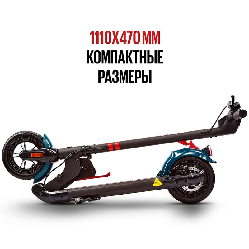 TRIBE HIMBA PRO электрлі өздігінен сырғанайтын құрылғысы, 25 км/с, 120кг дейін, 25 км, Қара - фото #6, Technodom.kz
