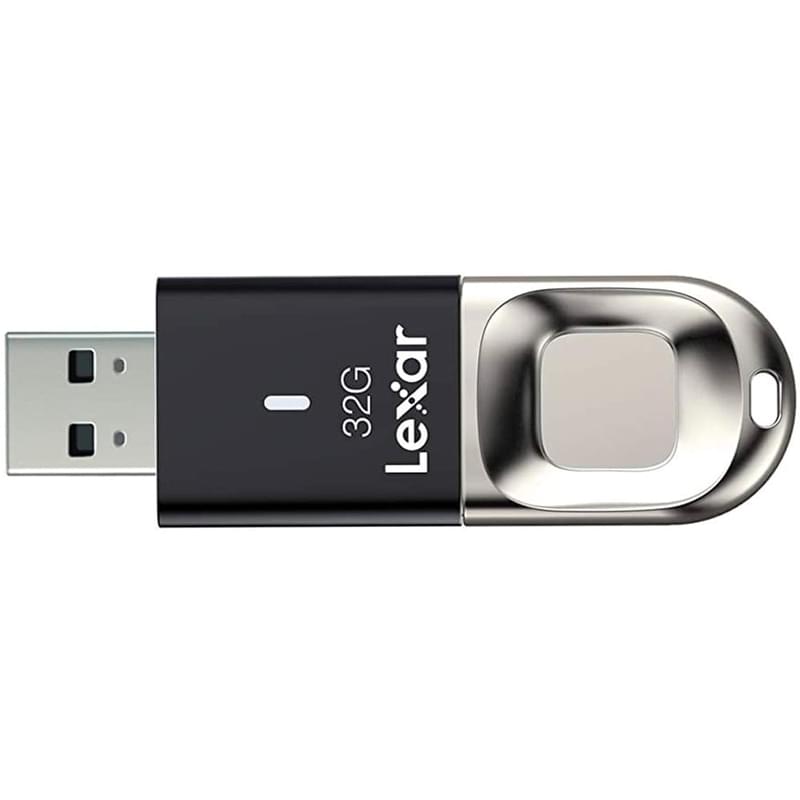 USB флешка 32GB Lexar Fingerprint F35, 3.0, Silver (LJDF35-32GBBK) - фото #0, Technodom.kz