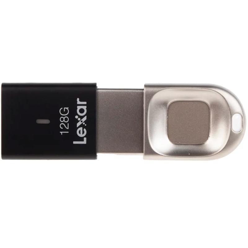 USB флешка 128GB Lexar Fingerprint F35, 3.0, Silver (LJDF35-128BBK) - фото #0, Technodom.kz