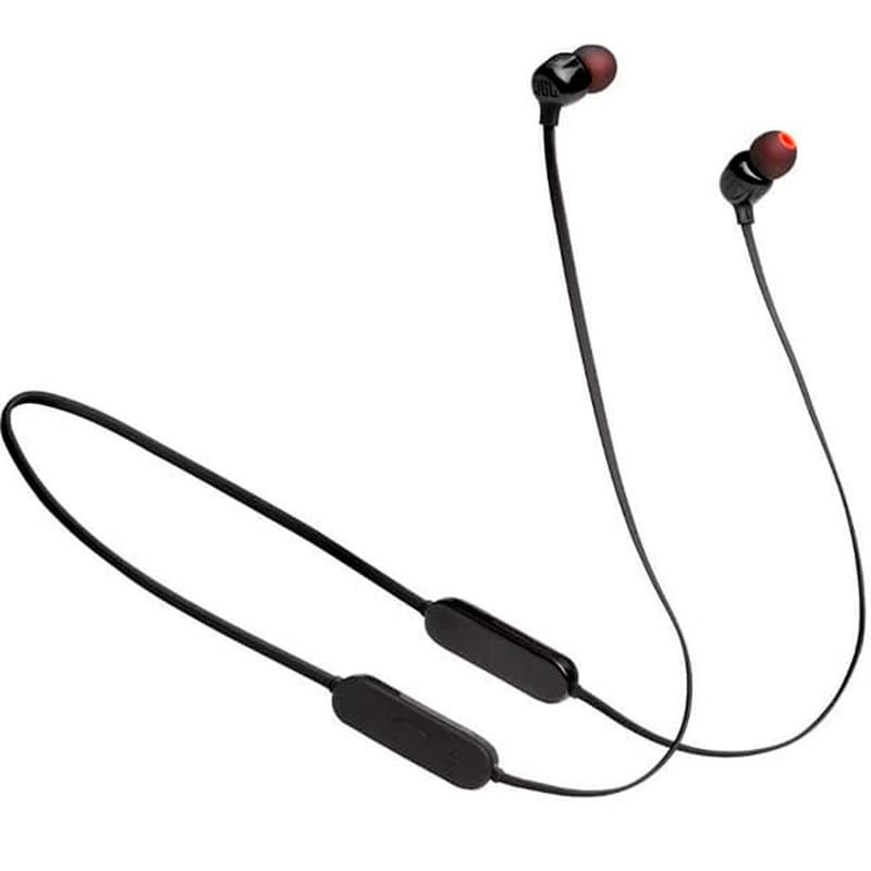Қыстырмалы құлаққап JBL Bluetooth JBLT125BTBLK, Black - фото #0, Technodom.kz