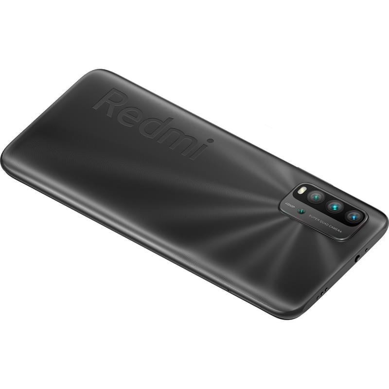 Смартфон Xiaomi Redmi 9T 4/64GB NFC Carbon Gray - фото #3, Technodom.kz