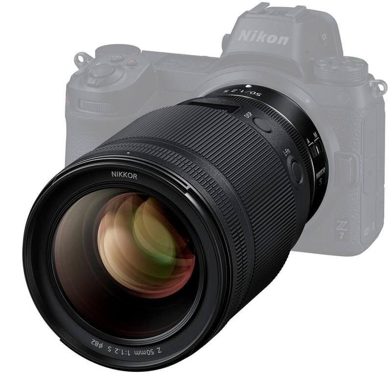 Nikon объективі NIKKOR Z 50mm f/1.2 S - фото #2, Technodom.kz