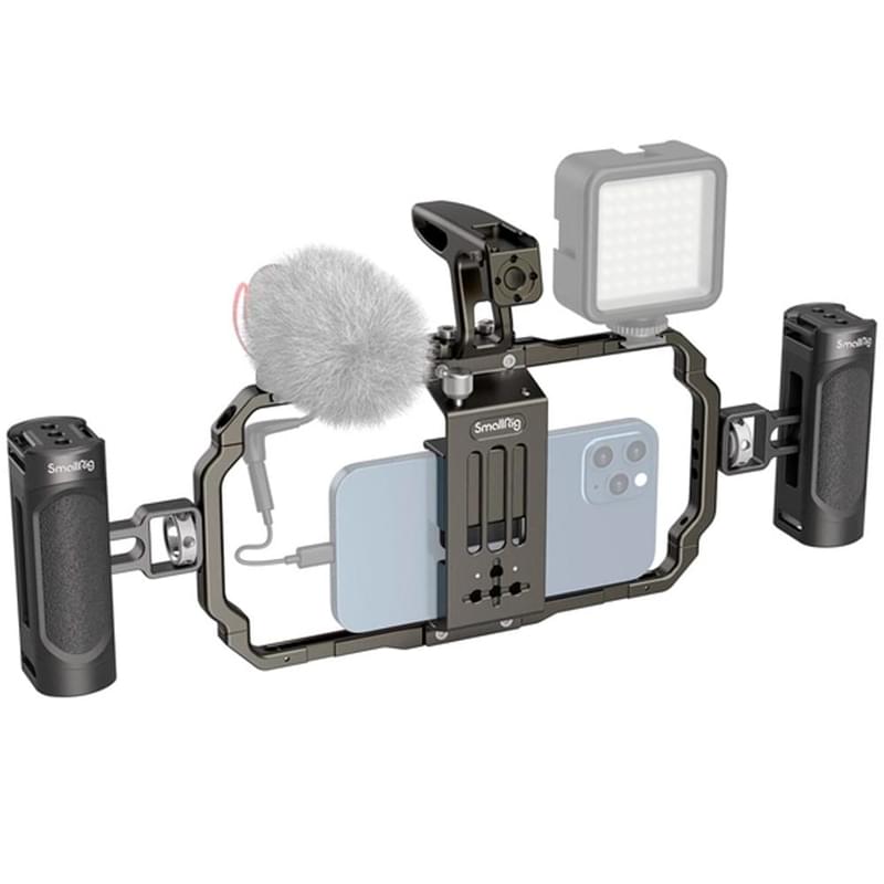 Клетка и ручки SmallRig 3155B для съемки на смартфон - фото #2, Technodom.kz