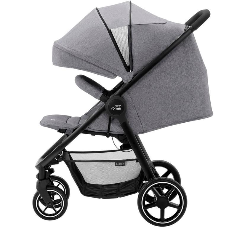 Britax Roemer: Прогулочная коляска B-Agile M Elephant Grey - фото #2, Technodom.kz