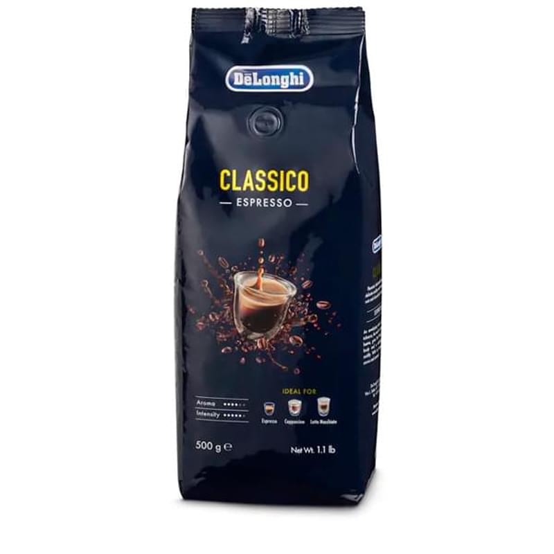 Кофе Delonghi Espresso Classico зерно 500 г, AS00000176 - фото #0, Technodom.kz