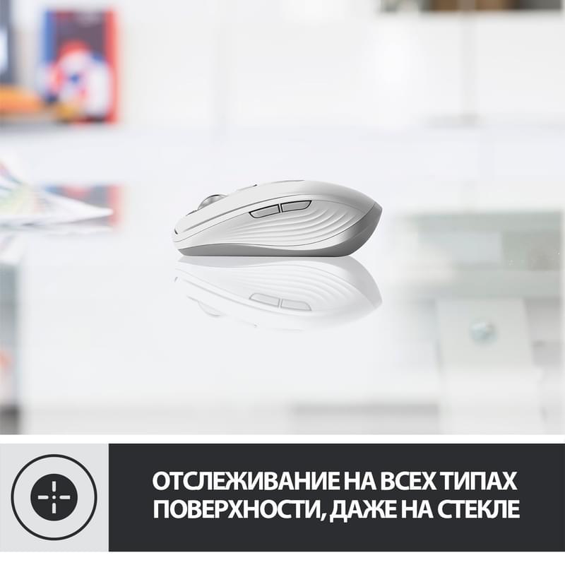 Мышка беспроводная USB/BT Logitech MX Anywhere 3, Rose - фото #6, Technodom.kz