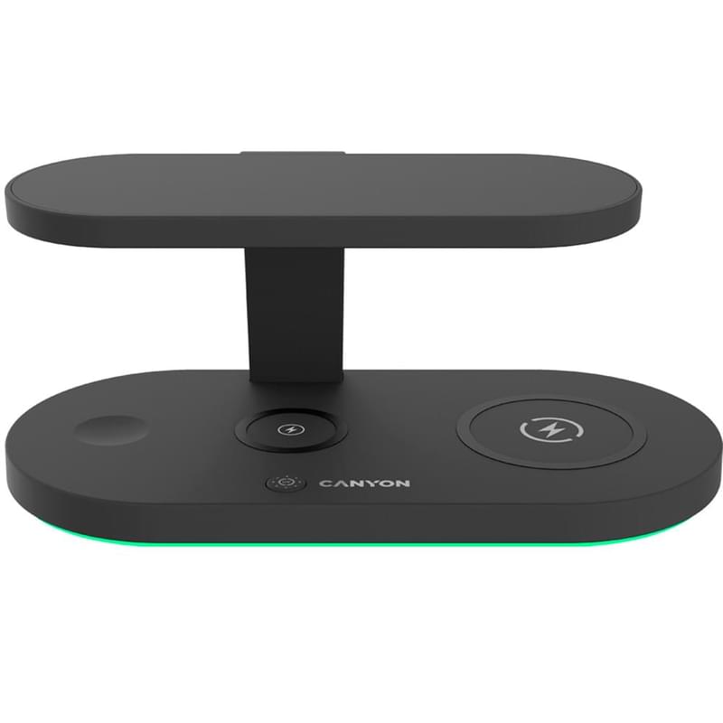 Беспроводное зарядное устр-во Canyon, 5-in-1 for Apple Watch, Black (CNS-WCS501) - фото #4, Technodom.kz
