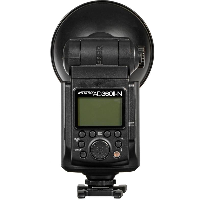 Камераға арналған жарқылдақ Godox Witstro AD360II-N, Nikon үшін, E-TTL қолдауымен + бат. блок ProPac PB-960 - фото #1, Technodom.kz