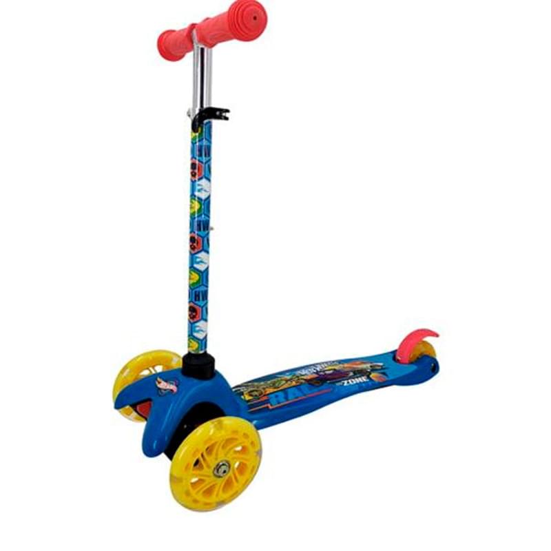 Самокат Next Hot wheels 3 колесный, колеса 120 и 80 мм. - фото #0, Technodom.kz Самокат Next Hot wheels 3 колесный, колеса 120 и 80 мм. - фото #0, Technodom.kz