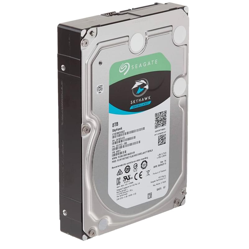 Внутренний HDD 3.5" 8TB Seagate  SkyHawk SATA-III (ST8000VX004) - фото #0, Technodom.kz