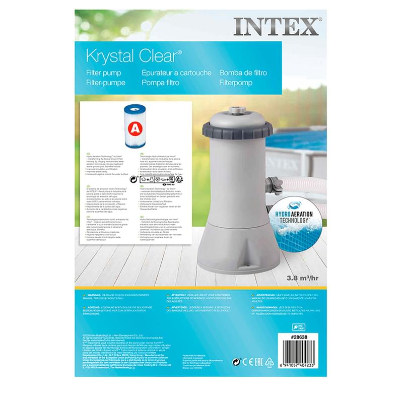 Фильтрующий насос Intex 28638 - фото #1, Technodom.kz