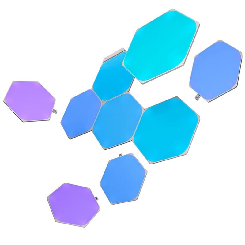 Умная система освещения Nanoleaf Shapes Hexagon Starter Kit - 9 панелей (NL42-0002HX-9PK) - фото #0, Technodom.kz