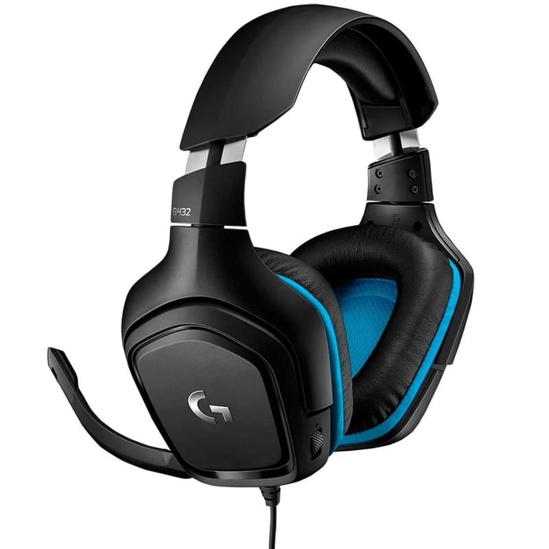 Игровая гарнитура Logitech G432, Black (981-000770) - фото #0, Technodom.kz