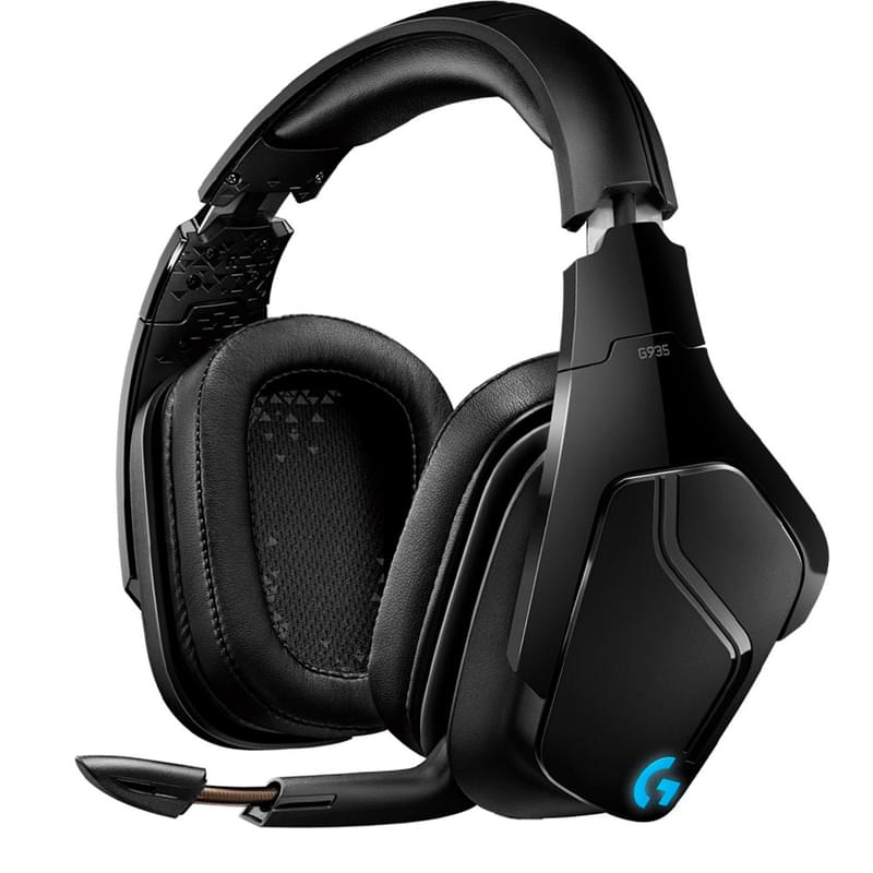 Игровая гарнитура беспроводная Logitech G935, Black (981-000744) - фото #0, Technodom.kz