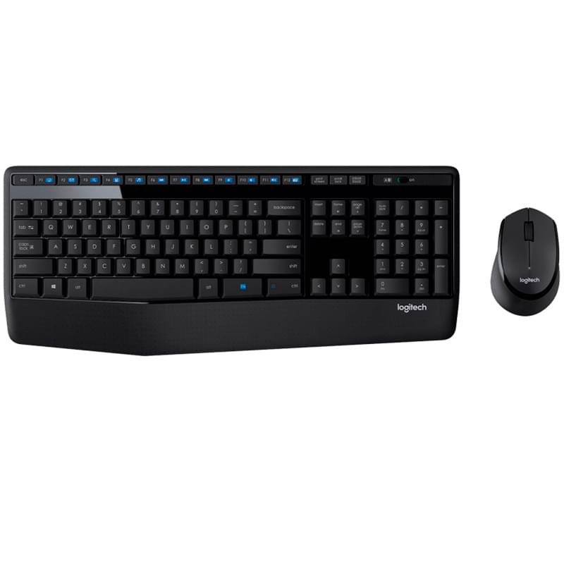 Клавиатура + Мышка беспроводные USB/BT Logitech MK345, Black - фото #0, Technodom.kz