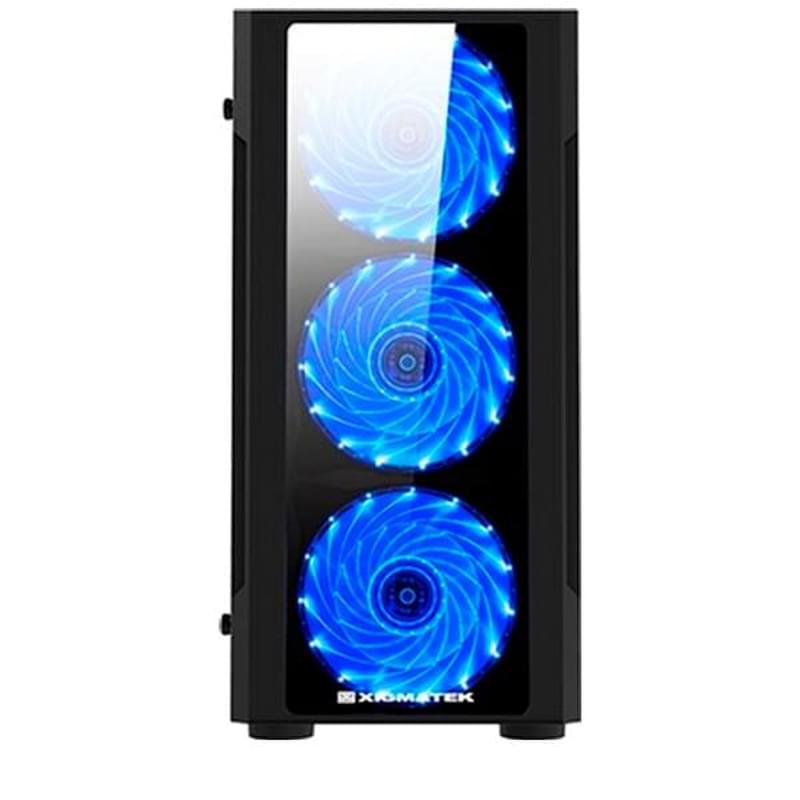 ПК корпус Xigmatek SCORPIO II MiniTower, window, Black mATX (EN43606) - фото #1, Technodom.kz