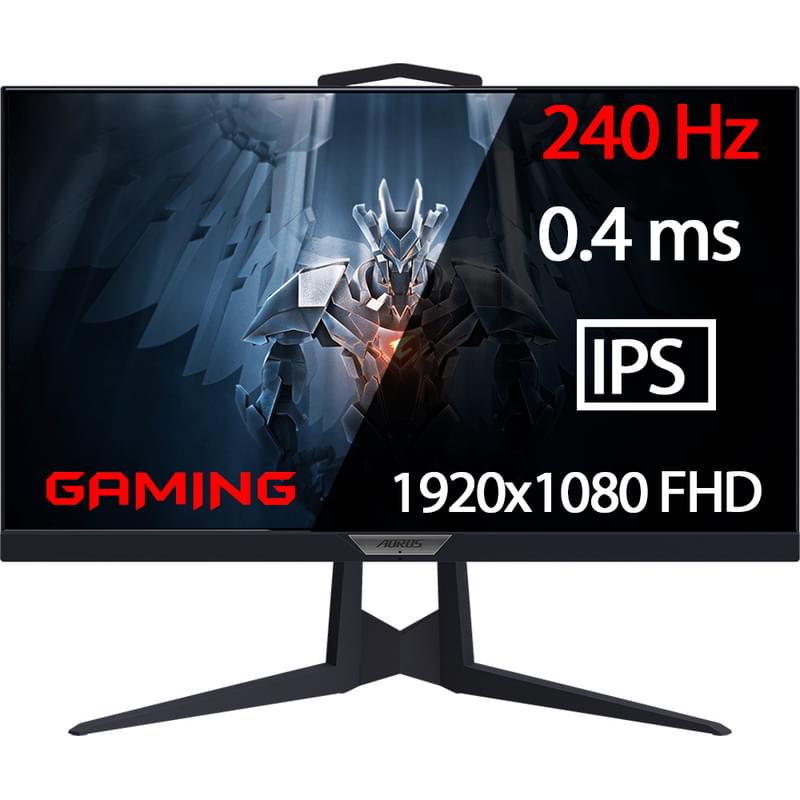 Монитор Игровой 24,5 Gigabyte FI25F-EK 1920x1080 16:9 IPS 240ГЦ (2HDMI+DP) Black - фото #0, Technodom.kz