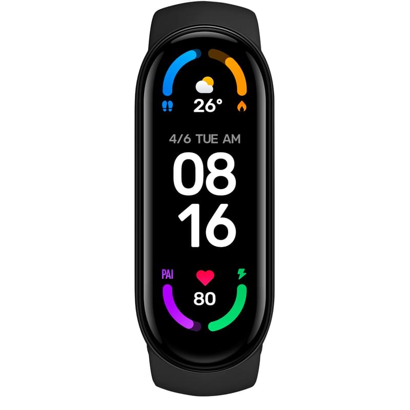 Смарт браслет Xiaomi Mi Band 6, Black - фото #1, Technodom.kz
