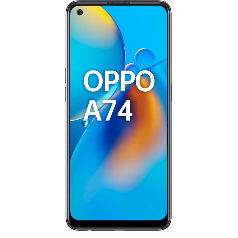 Смартфон OPPO A74 4/128GB Prism Black - фото #1, Technodom.kz