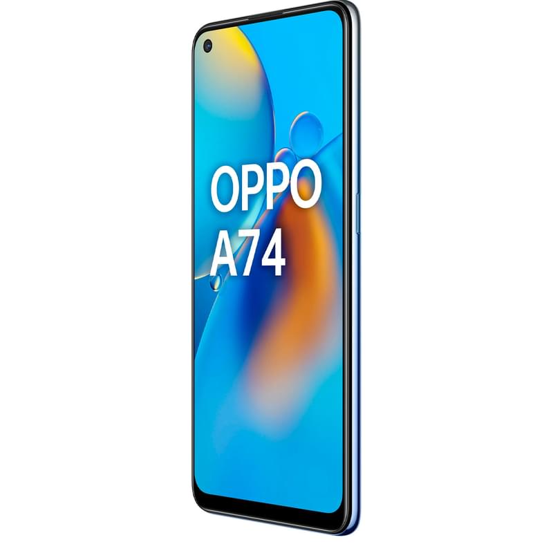 Смартфон OPPO A74 4/128GB Midnight Blue - фото #3, Technodom.kz