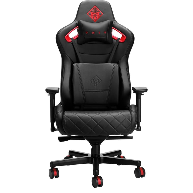 Игровое компьютерное кресло HP Omen Citadel, Black/Red (6KY97AA) - фото #0, Technodom.kz