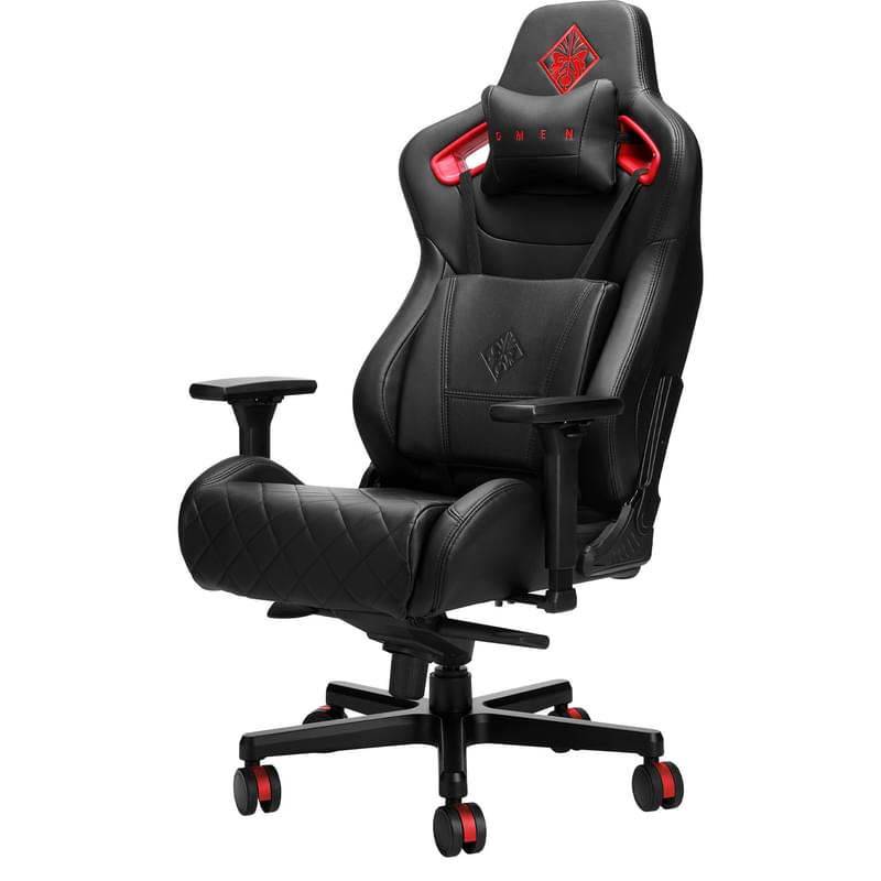 Игровое компьютерное кресло HP Omen Citadel, Black/Red (6KY97AA) - фото #1, Technodom.kz