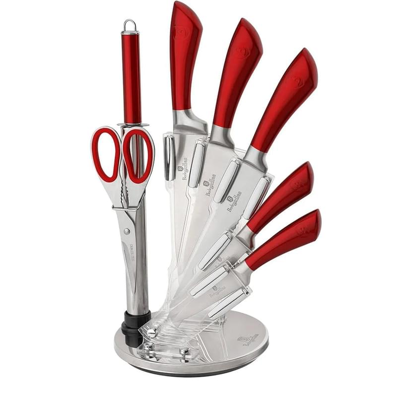Набор ножей Infinity Line Red Metallic 8pcs Berlinger Haus BH-2043 - фото #0, Technodom.kz