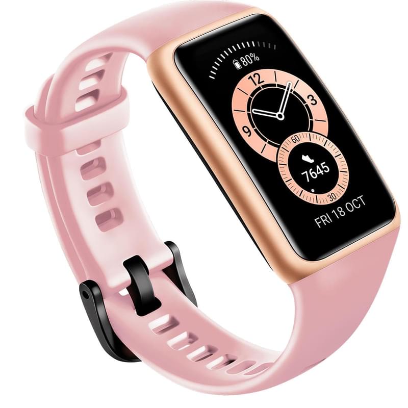 Смарт браслет HUAWEI Band 6, Sakura Pink - фото #3, Technodom.kz