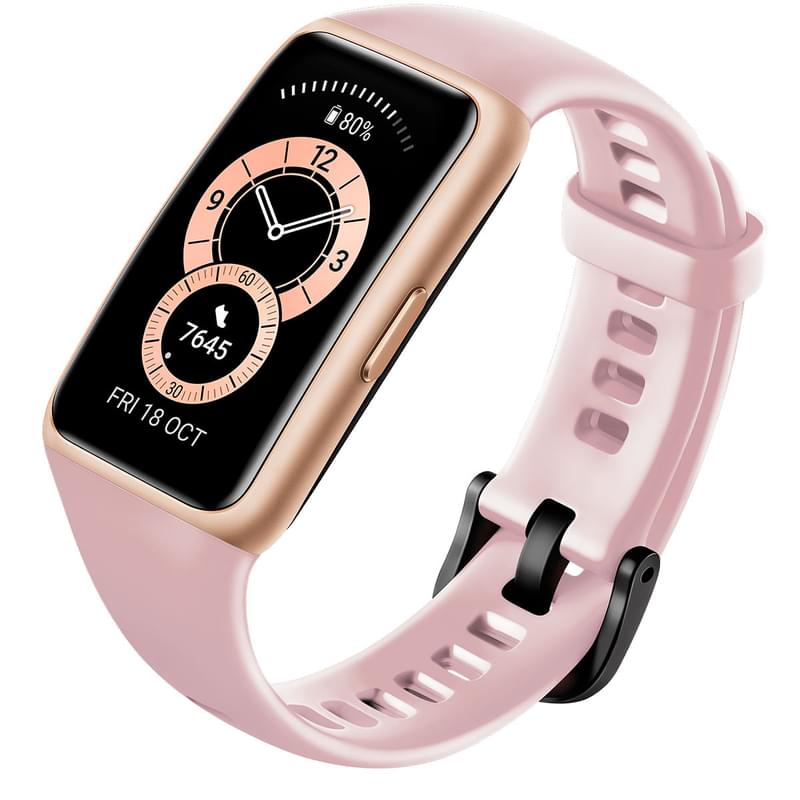 Смарт браслет HUAWEI Band 6, Sakura Pink - фото #4, Technodom.kz
