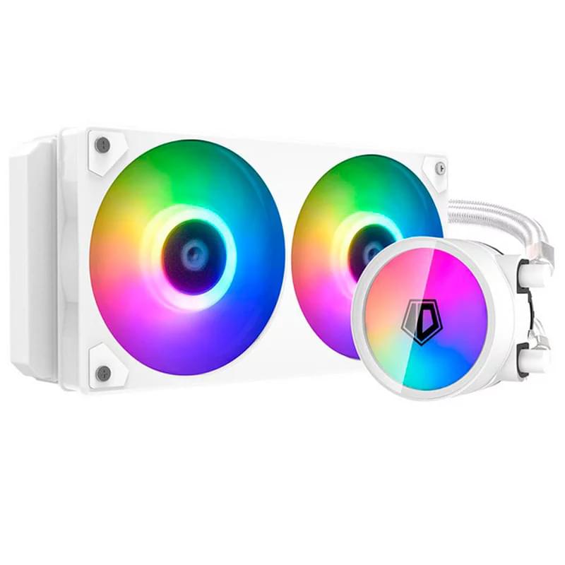 Система жидкостного охлаждения для CPU ID-COOLING ICEFLOW 240 ARGB SNOW - фото #0, Technodom.kz