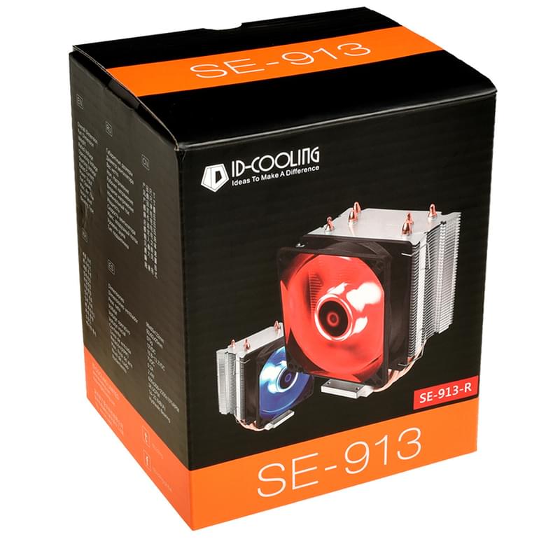 Кулер для CPU ID-COOLING SE-913-R PWM - фото #4, Technodom.kz