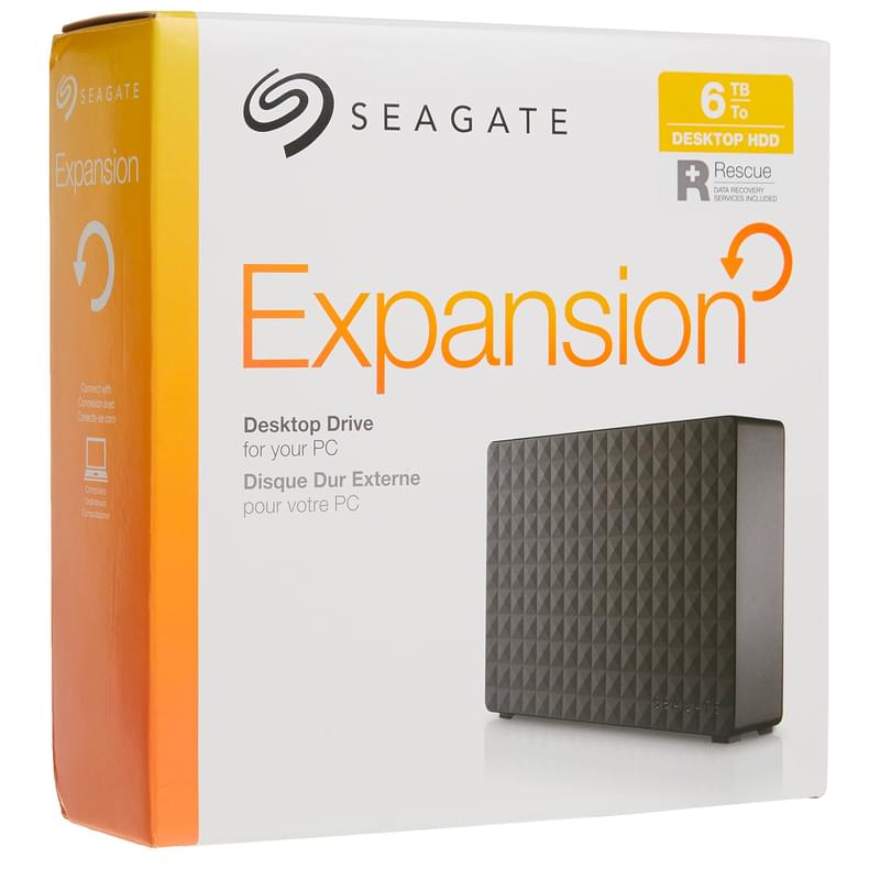 Внешний HDD 2.5" 6TB Seagate Expansion Desktop Black, USB 3.0 (STEB6000403) - фото #2, Technodom.kz