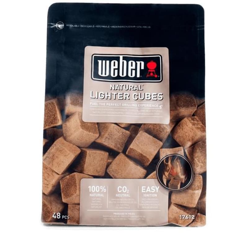 Кубики для розжига гриля Weber натуральные TG - фото #0, Technodom.kz