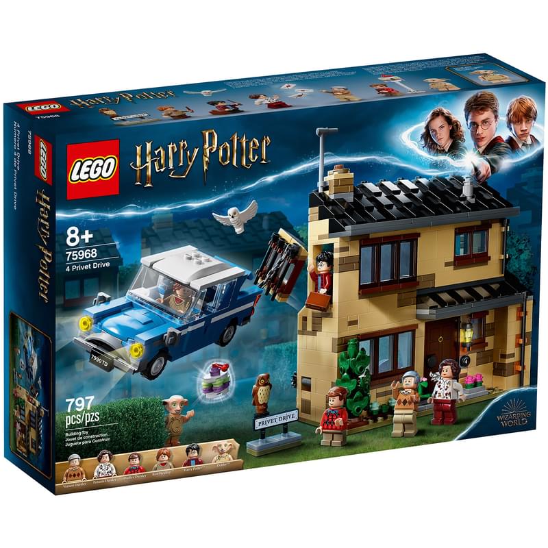 Конструктор LEGO HARRY POTTER Тисовая улица дом 4 75968 - фото #0, Technodom.kz