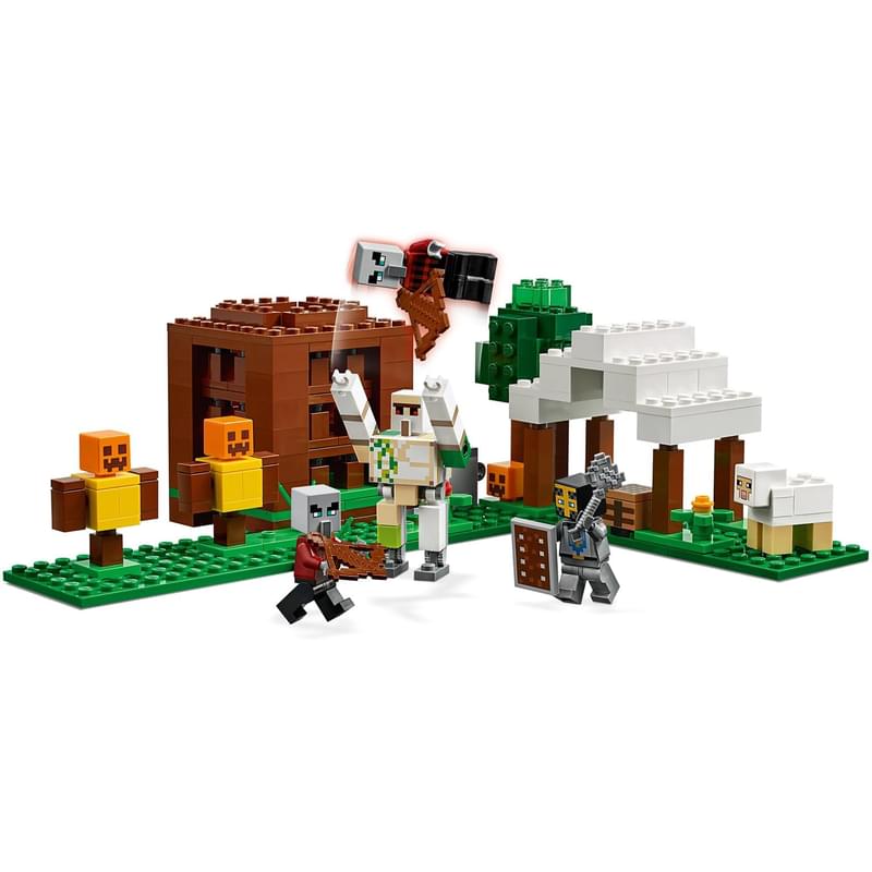 Конструктор LEGO Minecraft Аванпост разбойников 21159 - фото #4, Technodom.kz