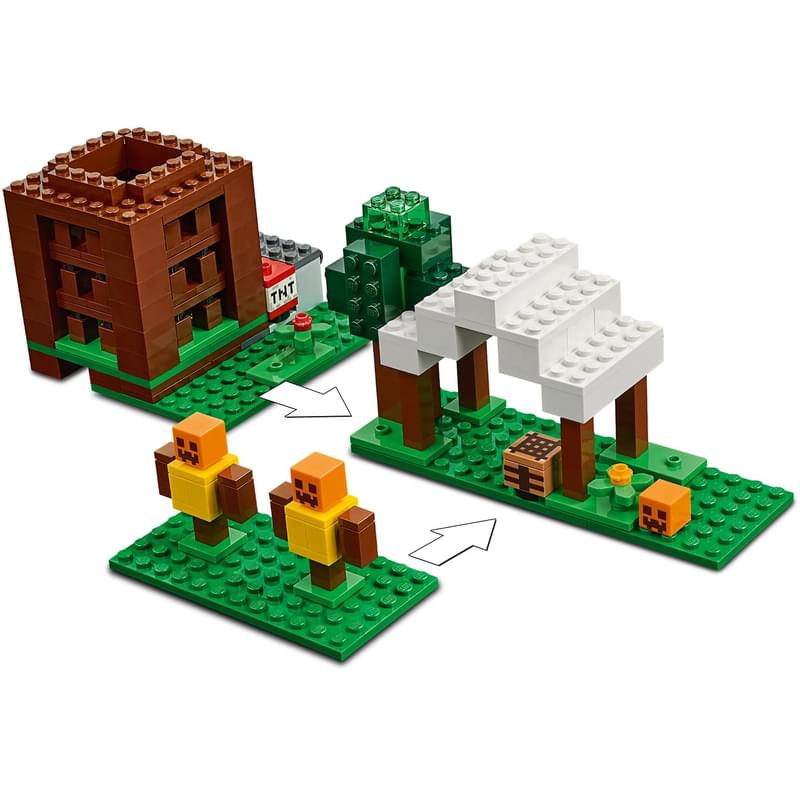 Конструктор LEGO Minecraft Аванпост разбойников 21159 - фото #6, Technodom.kz