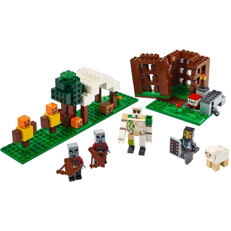 Конструктор LEGO Minecraft Аванпост разбойников 21159 - фото #8, Technodom.kz