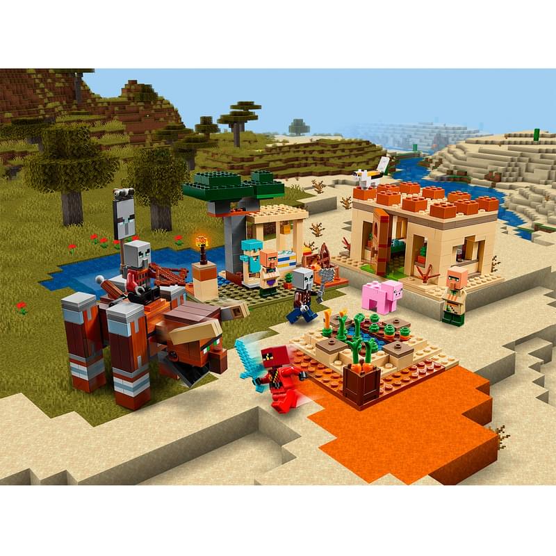 Lego minecraft illager raid clearance