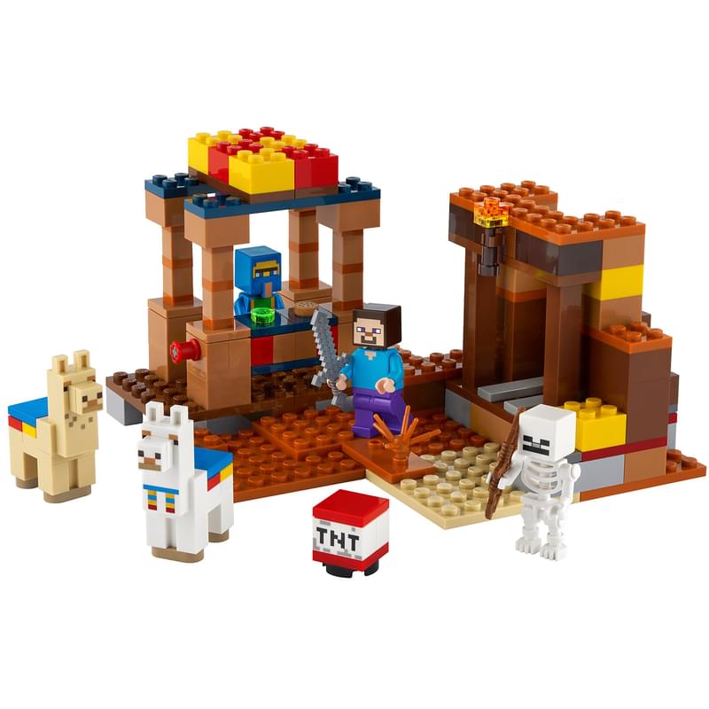 Конструктор LEGO Minecraft Торговый пост 21167 - фото #5, Technodom.kz