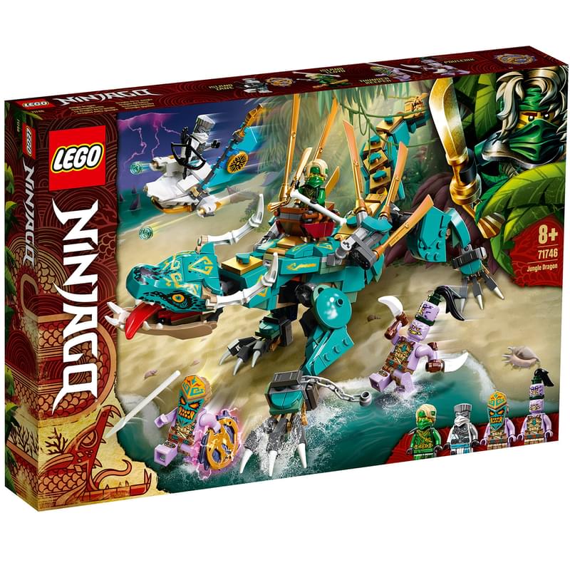 Конструктор LEGO Ninjago Дракон из джунглей 71746 - фото #0, Technodom.kz