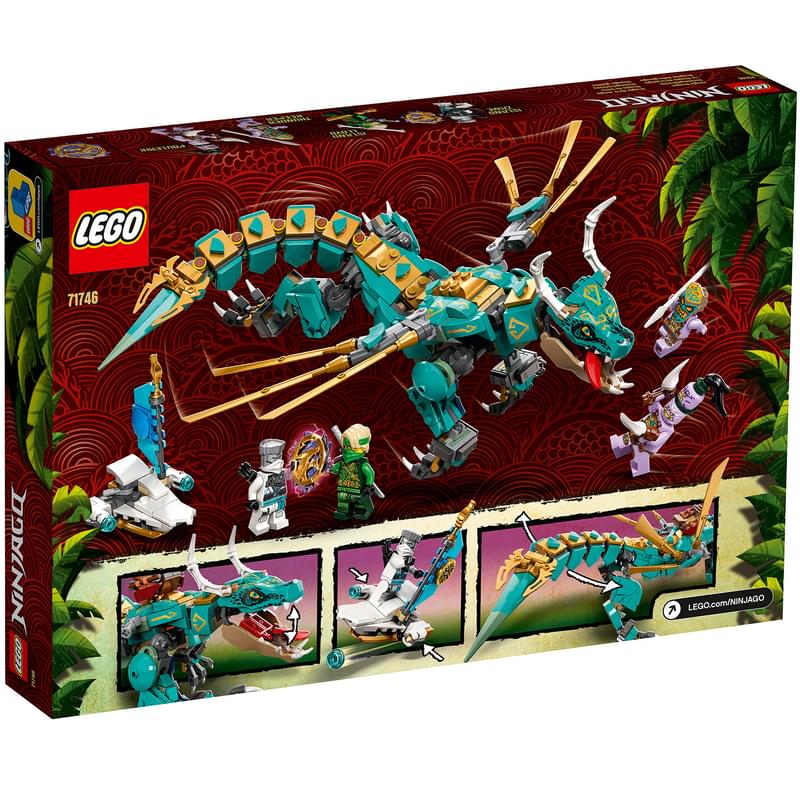 Конструктор LEGO Ninjago Дракон из джунглей 71746 - фото #1, Technodom.kz
