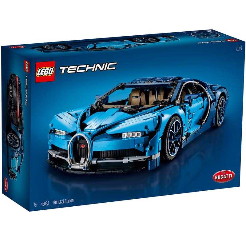 Конструктор LEGO TECHNIC Bugatti Chiron 42083 - фото #0, Technodom.kz