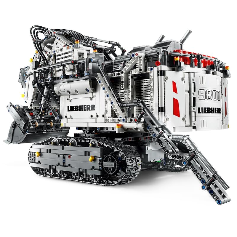 Конструктор LEGO TECHNIC Экскаватор Liebherr R 9800 42100 - фото #4, Technodom.kz