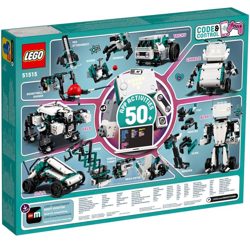 Конструктор LEGO MINDSTORMS Робот-изобретатель 51515 - фото #1, Technodom.kz
