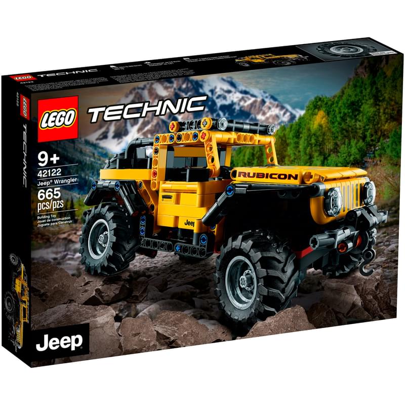 Конструктор LEGO TECHNIC Jeep Wrangler 42122 - фото #0, Technodom.kz