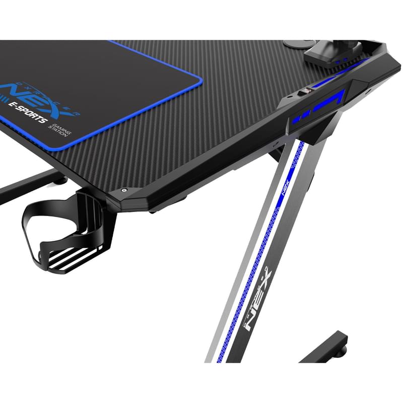 Компьютерный стол DXRacer Nex Edition, Black/White (GD/N001/NS-1) - фото #4, Technodom.kz Компьютерный стол DXRacer Nex Edition, Black/White (GD/N001/NS-1) - фото #4, Technodom.kz